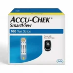 accu chek smartview 100 Diabetes sugar levels Blood control test strips no coding